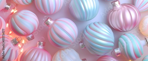 Create An Abstract Holiday Backdrop With A Mix Of Pastel Colors And Whimsical Forms  Background HD