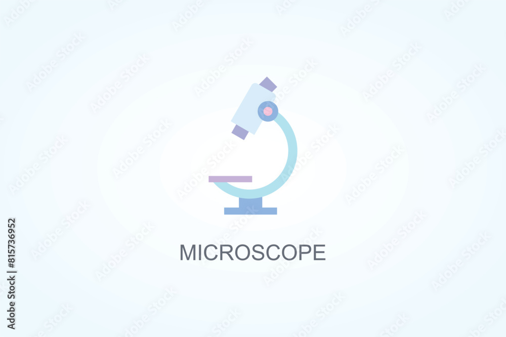 Microscope Vector Or Logo Sign Symbol Illustration Microscope Vector Or Logo Sign Symbol Illustration