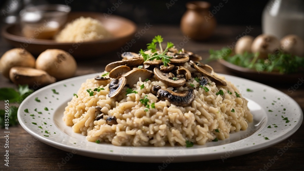 Risotto ai Funghi. Generative Ai Risotto ai Funghi. Generative Ai