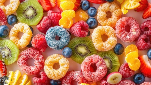 Fruit Cereal Loops Delicious, Nutritious, Flavorful, and Funny Addition to Kids' Breakfast 