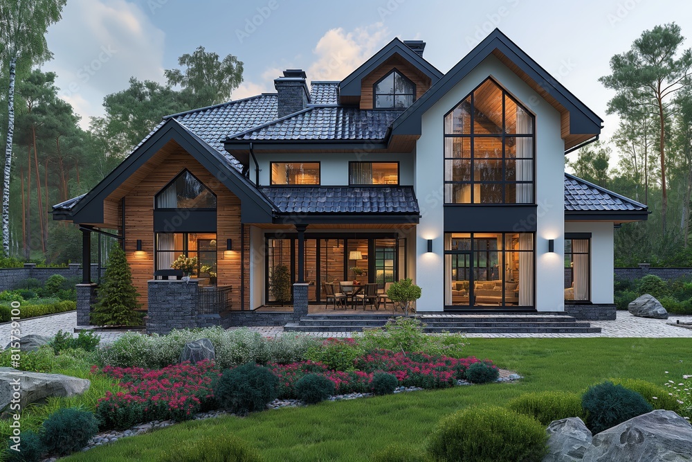 Landscape design of a country plot — harmony and comfort in the natural environment Landscape design of a country plot — harmony and comfort in the natural environment