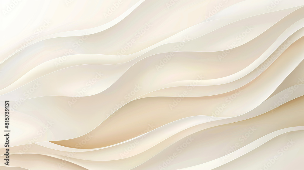 Beige abstract wave background with curved smooth lines. Template for cover, certificate, social networks Beige abstract wave background with curved smooth lines. Template for cover, certificate, social networks