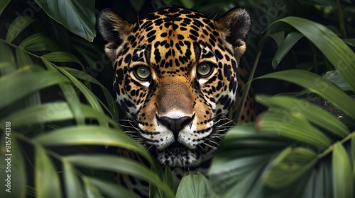 Leopard  leopard in the grass
