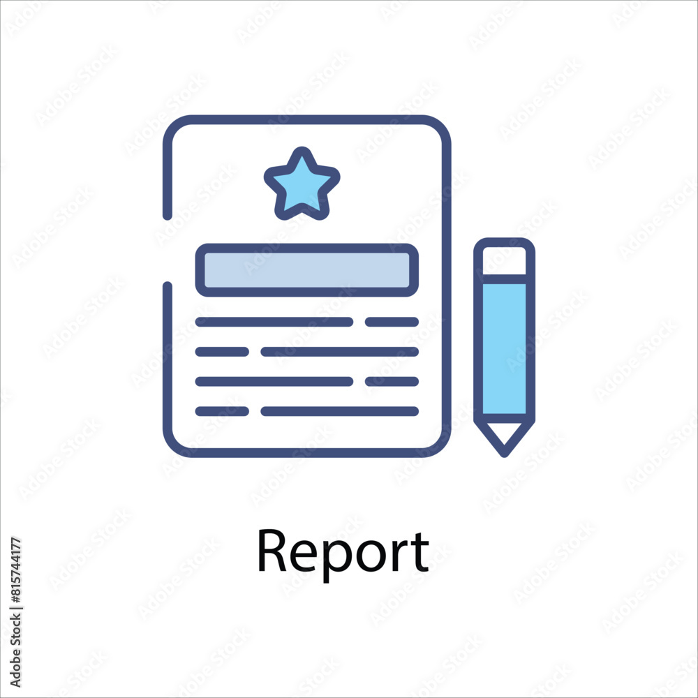 Report Vector icon