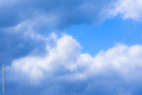 blue sky with cloud background