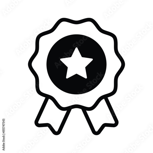 Carefully crafted icon of appreciation, quality badge vector design