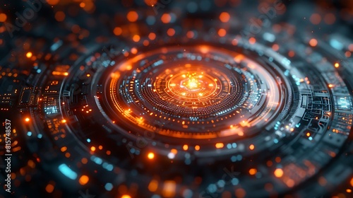 Experience the wonder of scientific exploration as complex data visualizations reveal the mysteries of the universe in stunning detail.