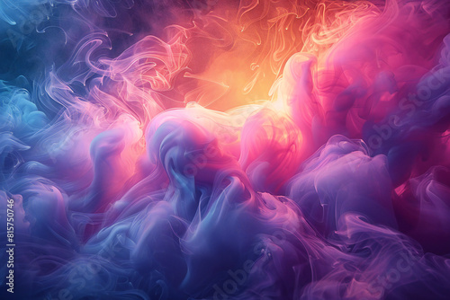 Abstract Colored Smoke photo