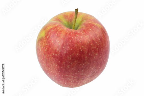 Fresh red apple isolated on white. With clipping path.