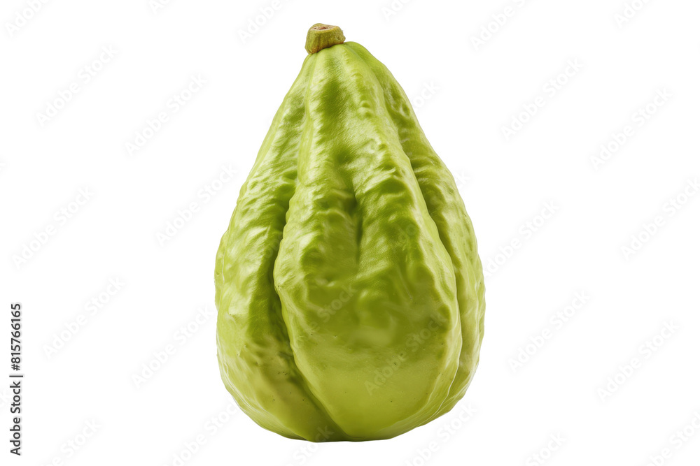 Naklejka premium Chayote isolated on transparent background