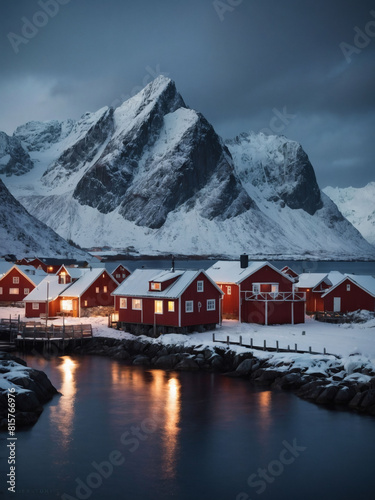 Fantasy in Lofoten, Fictional Views Evoking the Beauty of Norway's Islands. © xKas