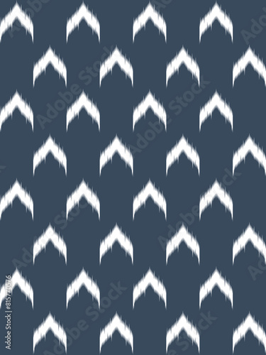 Beautiful tribal African Ikat pattern.geometric ethnic oriental pattern traditional background white .Aztec style,embroidery,abstract,vector,illustration,design for texture,fabric,carpet