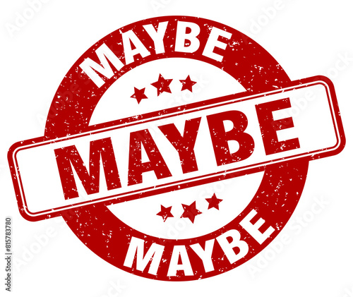maybe stamp. maybe label. round grunge sign