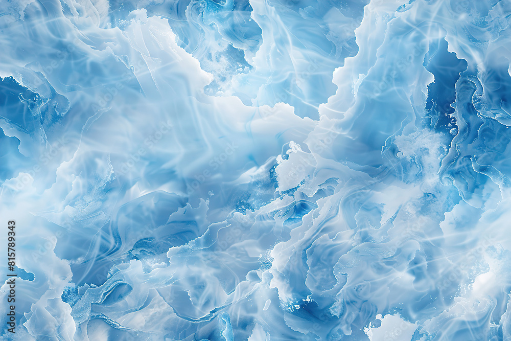 Blue and white water background, seamless pattern Blue and white water background, seamless pattern