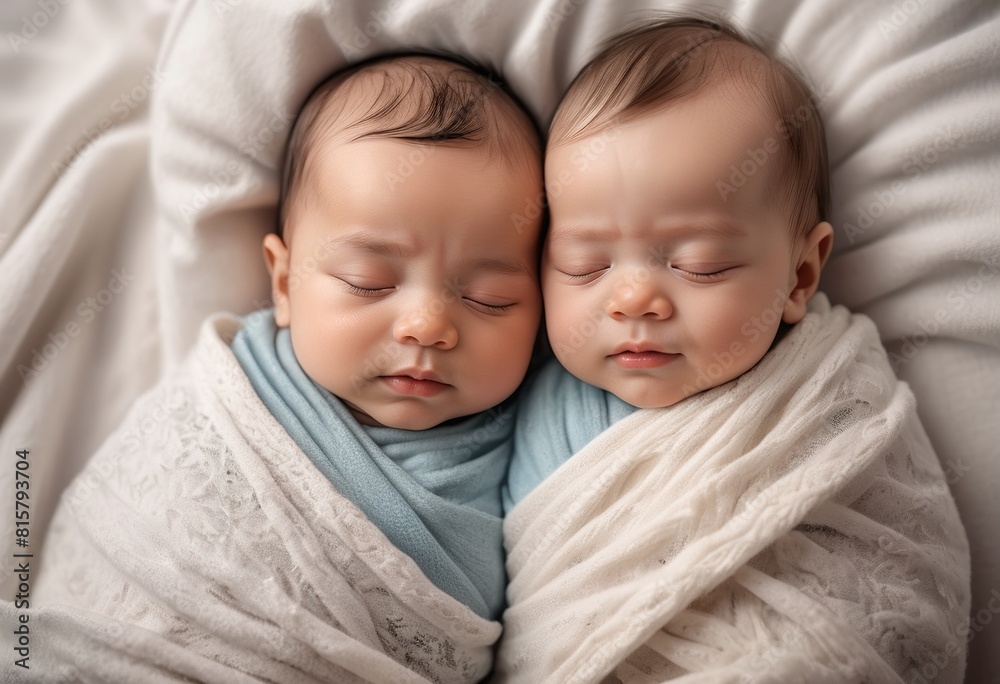 Sweet Sisterly Bond: Newborn Baby Snuggles with Big Sister Sweet Sisterly Bond: Newborn Baby Snuggles with Big Sister