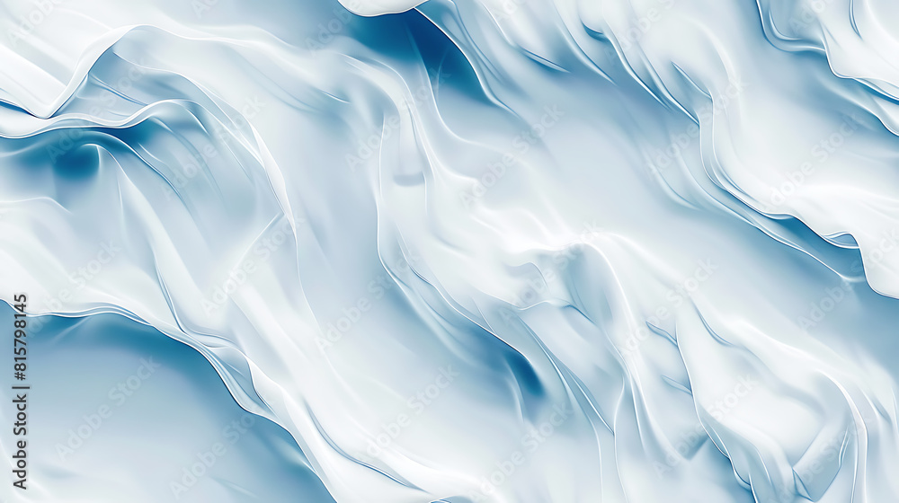 Obraz premium Abstract White and Blue Background - copy space - Seamless tile. Endless and repeat print.