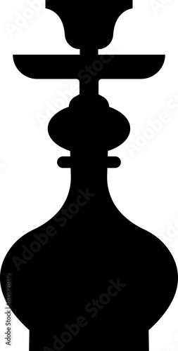 hookah icons black , Shisha Icon symbol , isolated on Transparent Background, Nargile, Nargila, Hubbly bubbly, Shisha Arabic Style, logo template design smoke clip art. restaurant cafe icons.