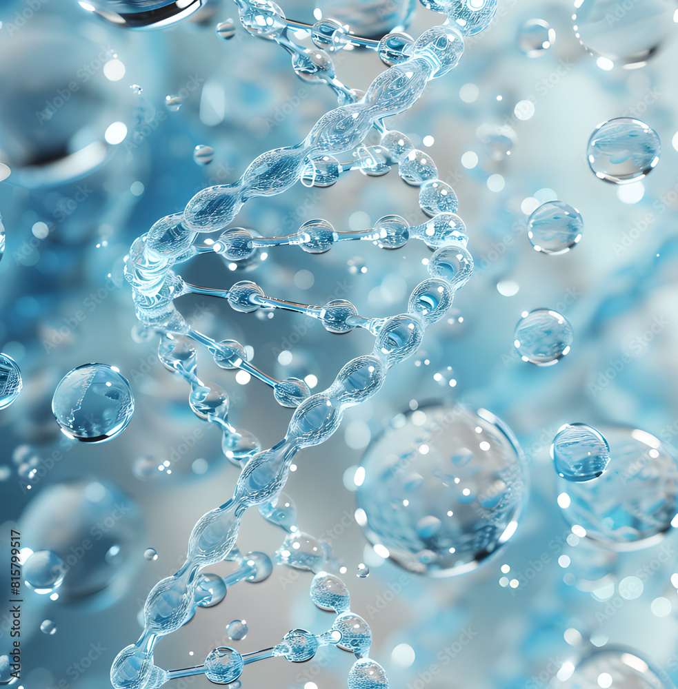 3D Rendering of Water Molecule Structure
3D Rendering of Water Molecule Structure
