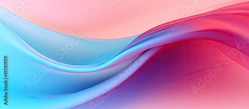 An abstract gradient background with pink and blue hues providing a textured copy space image