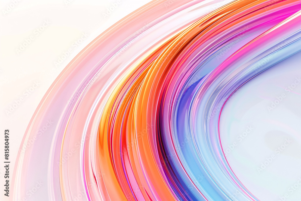 Vibrant colorful swirls in a sleek digital art design Vibrant colorful swirls in a sleek digital art design