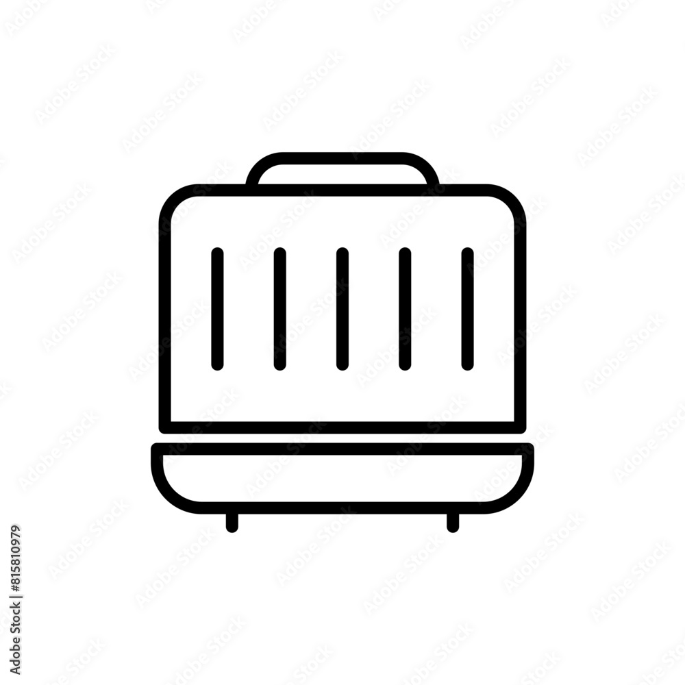 Barbecue grill line icon. Barbecue icon. Bbq icon isolated on white background. Transparent background, minimalist symbol. Vector images Barbecue grill line icon. Barbecue icon. Bbq icon isolated on white background. Transparent background, minimalist symbol. Vector images