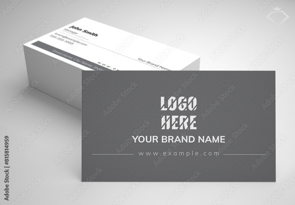 BusinessCard Stock Template Adobe Stock