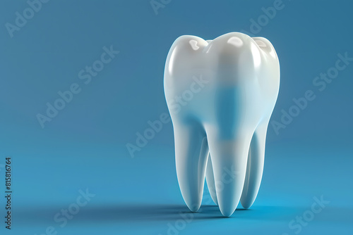 Dental molar tooth  Isolated