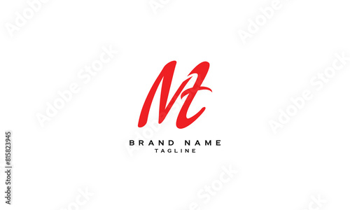 NMT, NTM, MNT, MTN, TMN, TNM, NT, TN, MT, TM, Abstract initial monogram letter alphabet logo design