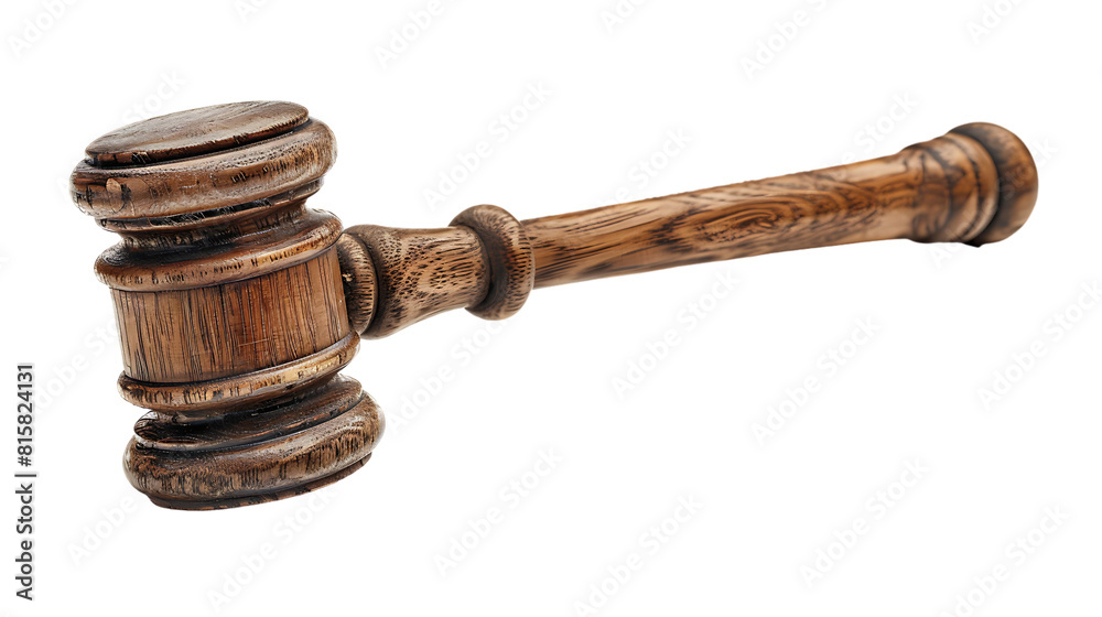 Gavel isolated on transparent background Gavel isolated on transparent background