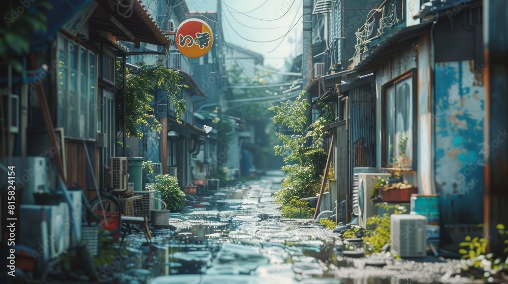rural city photo of japan