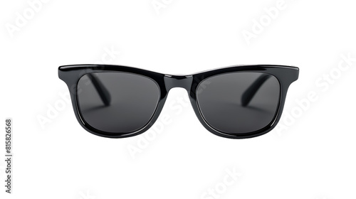 Grey sun glasses isolated on transparent background