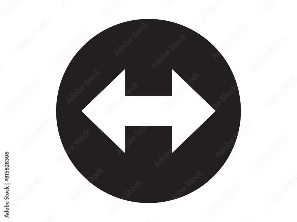 Right left icon button design illustration Right left icon button design illustration
