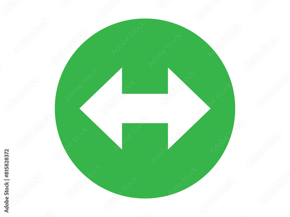 Right left icon button design illustration