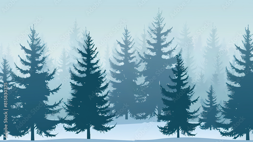 Winter forest fir trees spruce silhouette vector image,Pine forest silhouette wood tree background . Winter forest fir trees spruce silhouette vector image,Pine forest silhouette wood tree background .