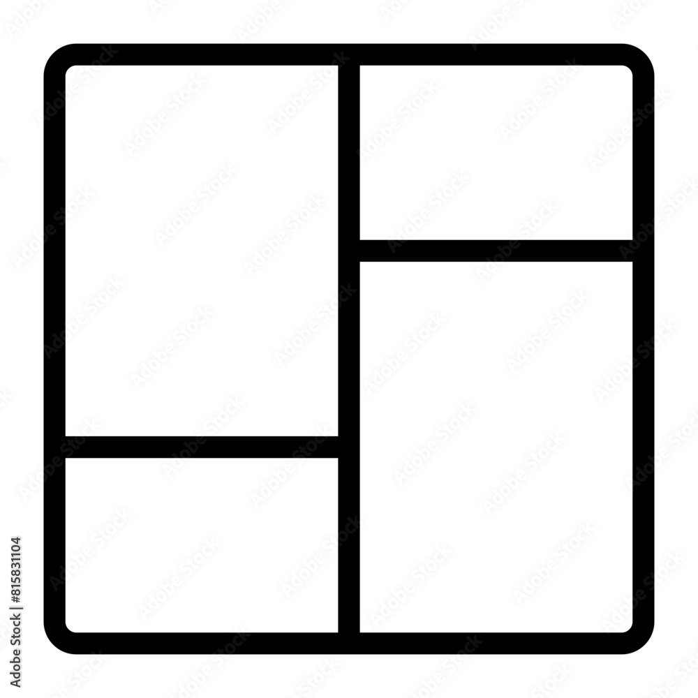 layout line icon layout line icon