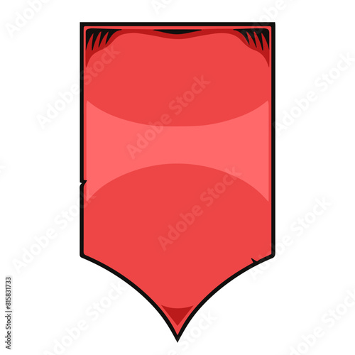 Wallpaper Mural Heraldic flag vintage logotype red Torontodigital.ca