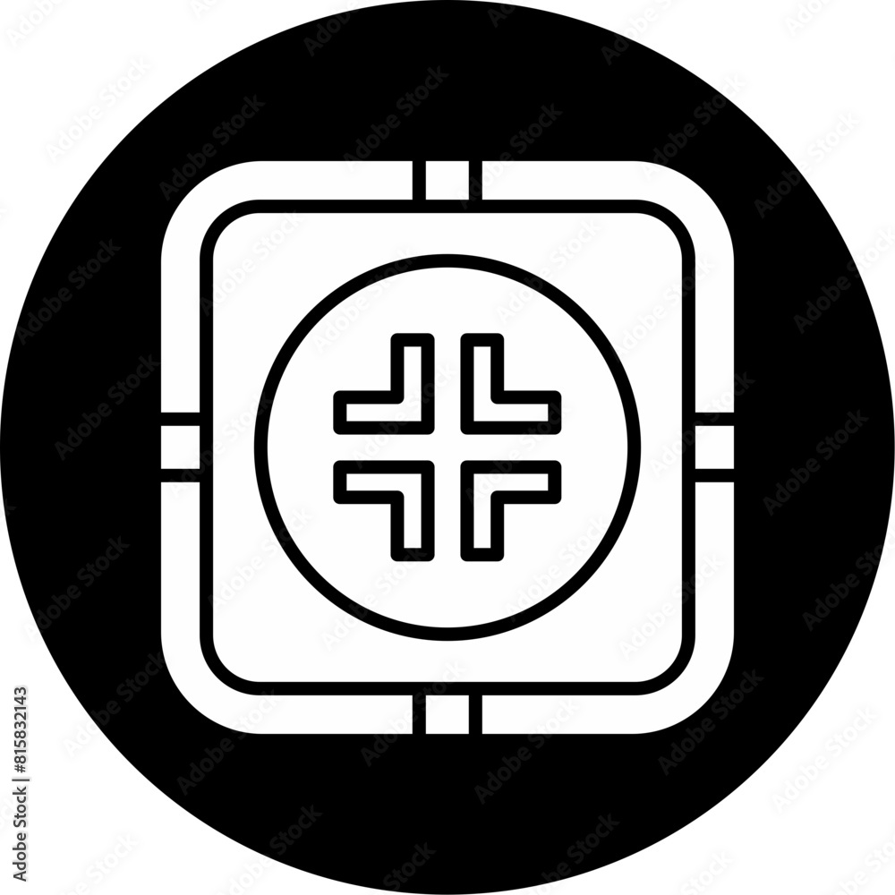 Fototapeta premium Exit Full Icon