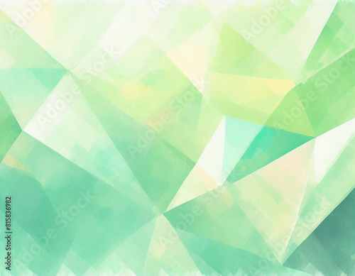 green polygon texture