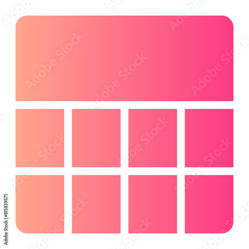 layout gradient icon