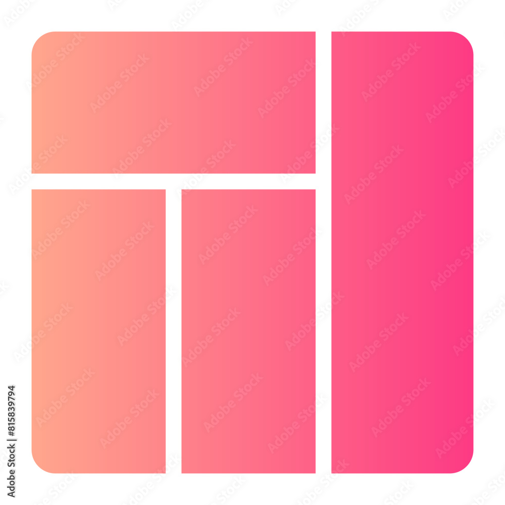 layout gradient icon layout gradient icon