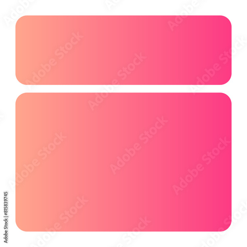 layout gradient icon