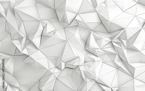 Abstract geometric pattern with shaded white polygons.