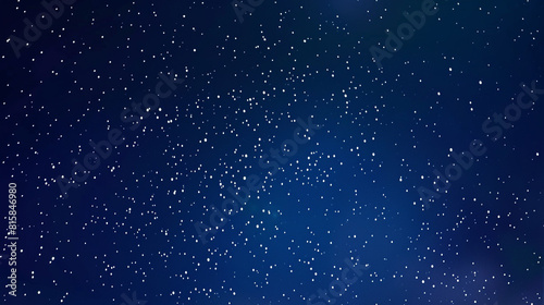A minimalist interpretation of a starry night sky, with tiny points of light scattered against a deep indigo background, inviting contemplation and wonder.