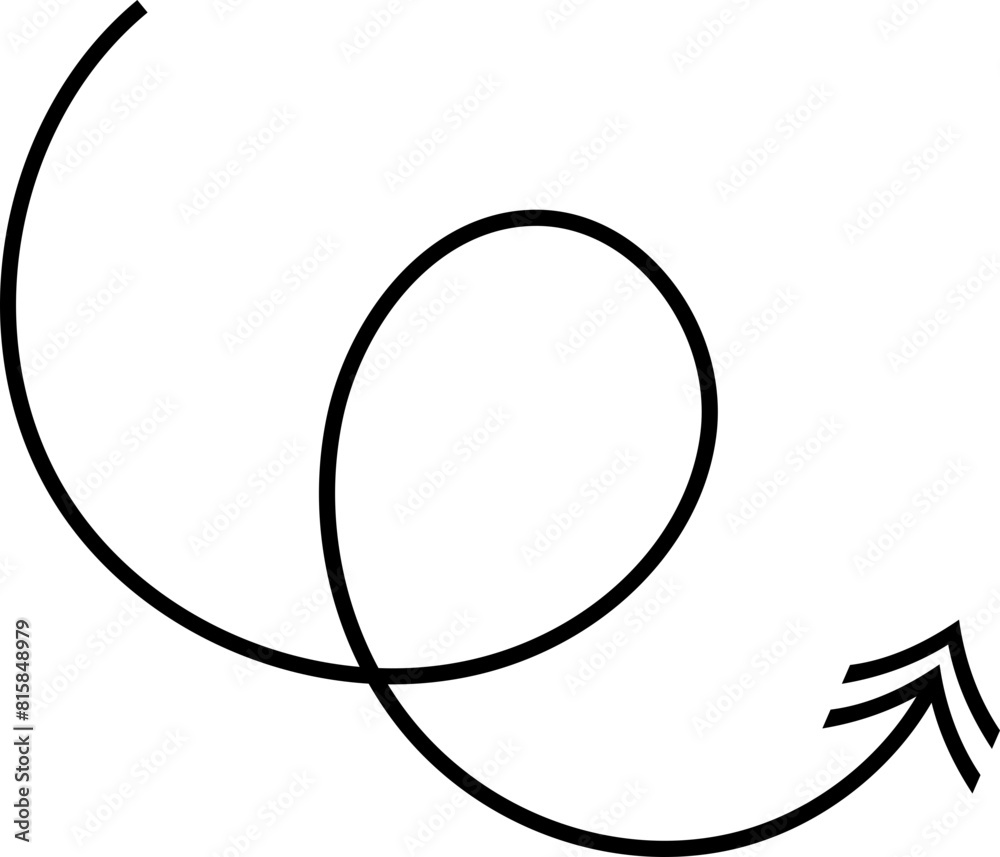 Thin Double Arrow Black Thin Double Arrow Black