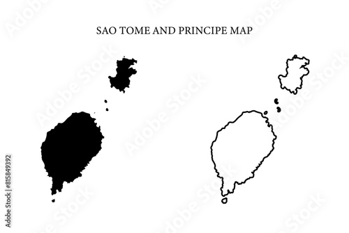 Sao Tome and Principe region map