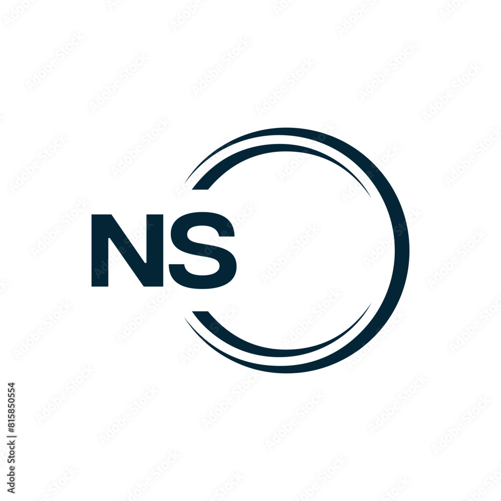 NS Letter Logo Design. Initial letters NS logo icon. Abstract letter NS N S minimal logo design template. N S Letter Design Vector with black Colors. NS logo, NS Letter Logo Design. Initial letters NS logo icon. Abstract letter NS N S minimal logo design template. N S Letter Design Vector with black Colors. NS logo,