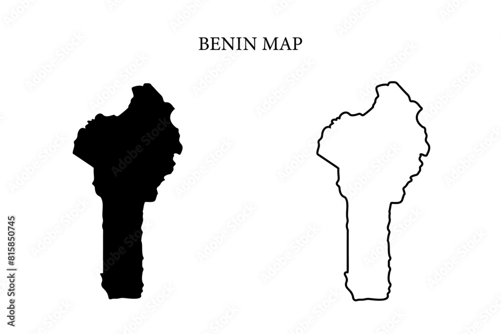 Benin region map