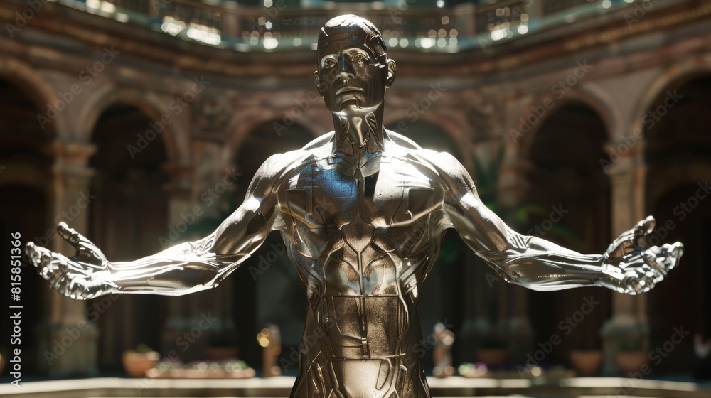 Fototapeta premium A statue that comes to life