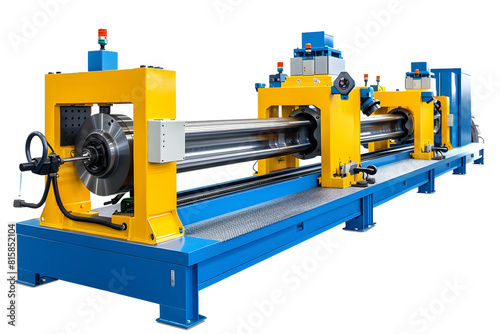 Roll Forming Machines isolated on transparent background