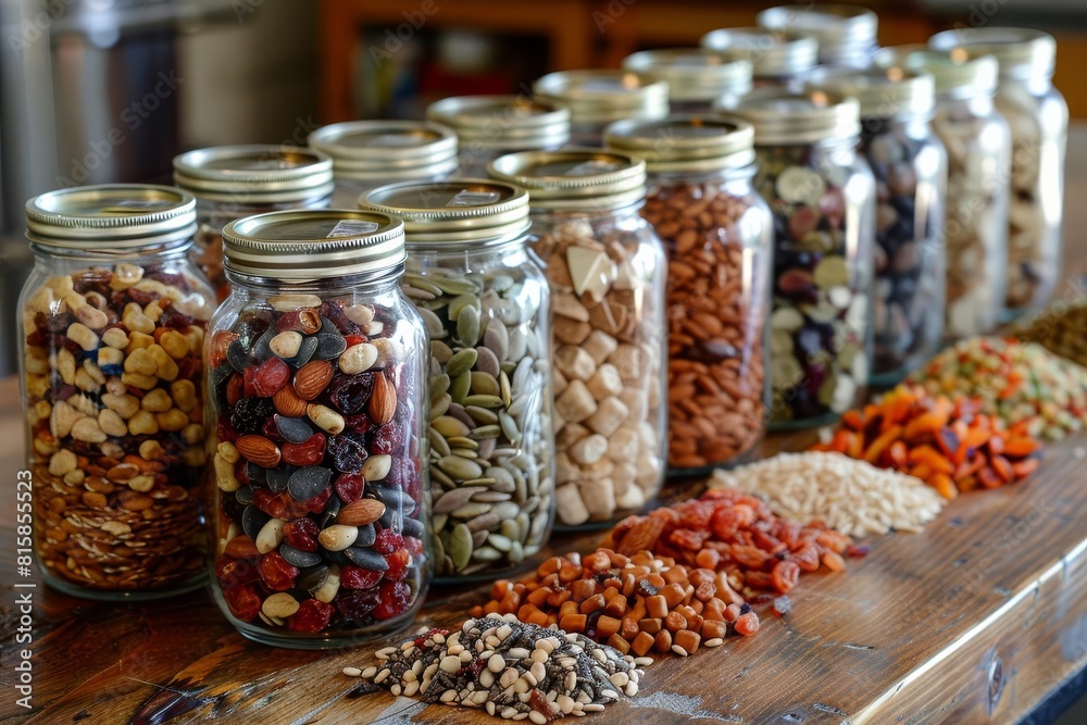 Making Memories with Trail Mix Capture the tradition of creating a family trail mix filled with each persons favorite ingredients